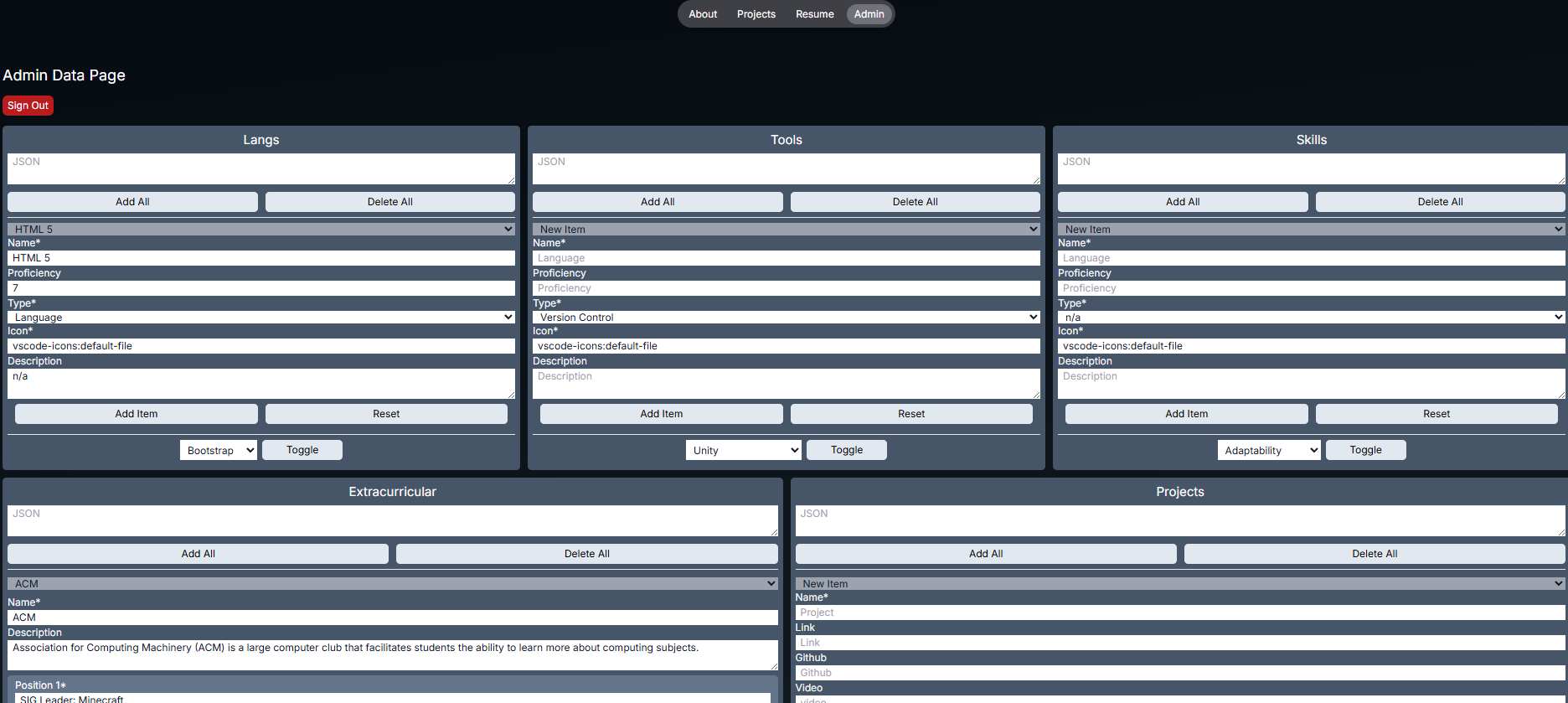 Portfolio Website